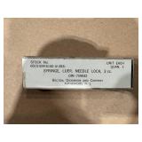 Old Glass Syringe (587449) Luer Needle Lock 3 cc.