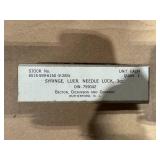 Old Glass Syringe (587445) Luer Needle Lock 3 cc.