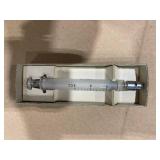 Thirteen Glass Syringes (587429) Luer Needle Lock 3 cc.