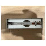 Thirteen Glass Syringes (587436) Luer Needle Lock 3 cc.