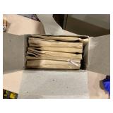 Thirteen Hemostatic Straight Kelly Forceps (587479) Packaged in 1966, Still Sealed