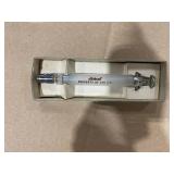 Thirteen Glass Syringes (587440) Luer Needle Lock 3 cc.