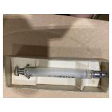 Thirteen Glass Syringes (587410) Luer Needle Lock 3 cc.