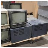 Lot of 14 Broken Production Monitors (5877810)