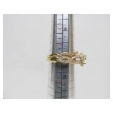 14K Gold & 1 Carat (Lab Created) FVS1 Diamond Wedding Ring & Band Set