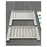 FULL-SIZE HEADBOARD AND FOOTBOARD SET