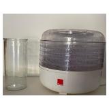 Ronco Food Dehydrator with Trays and Glass Container