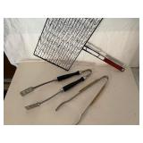 Charcoal Grill, Kingsford Briquets, Lighter Fluid, and Grilling Tools Set