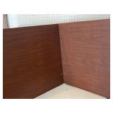 Set of 3 Wood Grain Room Divider Panels