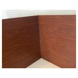 Set of 3 Wood Grain Room Divider Panels