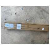 Roof Snow Rake Kit with Telescoping Handle and Blue Head