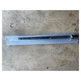 Roof Snow Rake Kit with Telescoping Handle and Blue Head