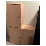 Wood Laminate Storage Cabinet with Adjustable Shelves