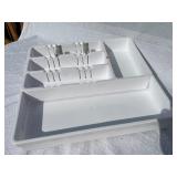Kitchen Tool Collection with Peeler Set, Tray, Potato Ricer, and Apple Peeler