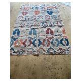 Ruggable 2-Piece Washable Area Rug with Multicolor Abstract Pattern