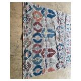 Ruggable 2-Piece Washable Area Rug with Multicolor Abstract Pattern