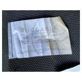 Ruggable 2-Piece Washable Area Rug with Multicolor Abstract Pattern