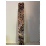Eclectic Art and Decor Collection with Wall Plaque, Sculptures, Matches, and Vases