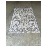 Area Rug with Traditional Pattern, Neutral Colors