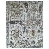 Area Rug with Traditional Pattern, Neutral Colors