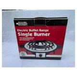 Kitchen Appliance Lot: Electric Single Burner, Crock-Pot Slow Cooker, Little Dipper Warmer, Dash Mini Waffle Maker