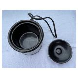 Kitchen Appliance Lot: Electric Single Burner, Crock-Pot Slow Cooker, Little Dipper Warmer, Dash Mini Waffle Maker