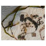 Eclectic Jewelry Lot with Bracelets, Necklaces, and Pendants