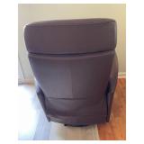 Himolla Brown Leather Recliner Chair with High Back