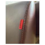 Himolla Brown Leather Recliner Chair with High Back