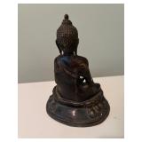 Vintage Bronze Buddha Statue