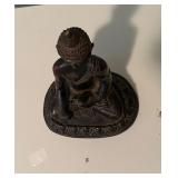 Vintage Bronze Buddha Statue