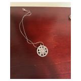 Sterling Silver Jewelry Set: Compass Pendant Necklace, Band Ring, and Celtic Cross Pendant