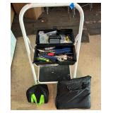 WORKPRO Cordless Drill Set with Tool Bag, Hand Tools, and Portable Toolbox