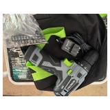WORKPRO Cordless Drill Set with Tool Bag, Hand Tools, and Portable Toolbox