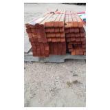 Brown Treated 2 x 2x 42 in. (6 bundles of 12 ea. )