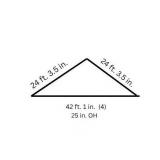 2 x 4 Floor (4) and 2 x 6 Roof Truss