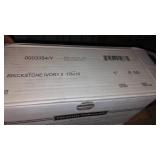 Premium Porcelain tiles (4 boxes). Brickstone  Ivory, 10 in. x 2 1/3 in.
