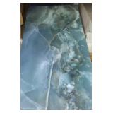 Floor tile (3 Boxes ) 12 x 24 in.,  Green.