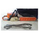 Stihl Chain Saw, 20 in. Bar, with Extra Chains (4).
