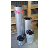 Hearth and Home Insulated Venting (4pc). Loc: I-1