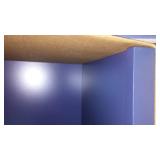 Upper Wall Cabinet and Trim. 30 in. H x 57 in. L, Blue. Loc: I-1