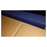Upper Wall Cabinet and Trim. 30 in. H x 57 in. L, Blue. Loc: I-1