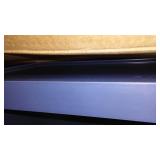 Upper Wall Cabinet and Trim. 30 in. H x 57 in. L, Blue. Loc: I-1