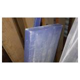 Upper Wall Cabinet and Trim. 30 in. H x 57 in. L, Blue. Loc: I-1