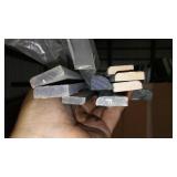Upper Wall Cabinet and Trim. 30 in. H x 57 in. L, Blue. Loc: I-1