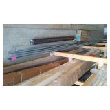 Garage Rails 18 x 10 ft., Spring, Pulleys and Misc. Parts.