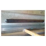 Garage Rails 18 x 10 ft., Spring, Pulleys and Misc. Parts.