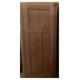 3 Panel Interior Door, Slider, 30 in.