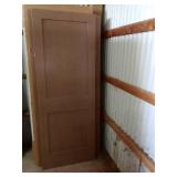 3 Panel Interior Door, Slab, 30 in.