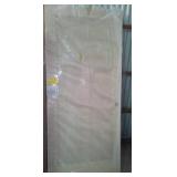 3 Panel Oak Veneer Door, Interior, 36 in. RH.